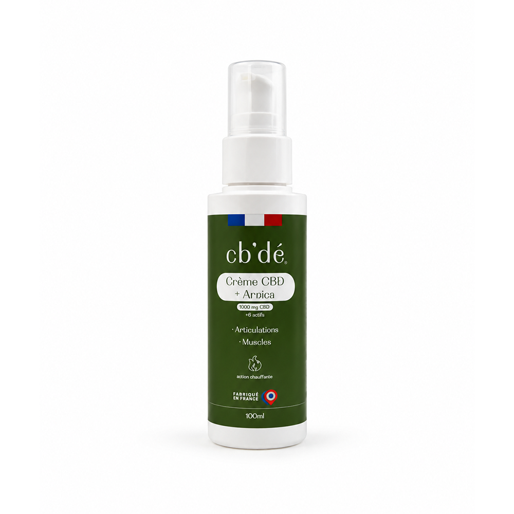 Visuel produit: 1000mg Arnica Huiles Essentielles Bio 100ml - Marque cb'dé CBD