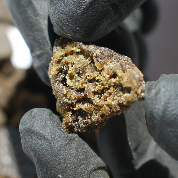 Résine Crumble CBD 80% haute teneur en cannabinoïdes