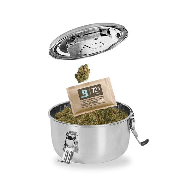 Cvault Large - Conservation fleurs de CBD