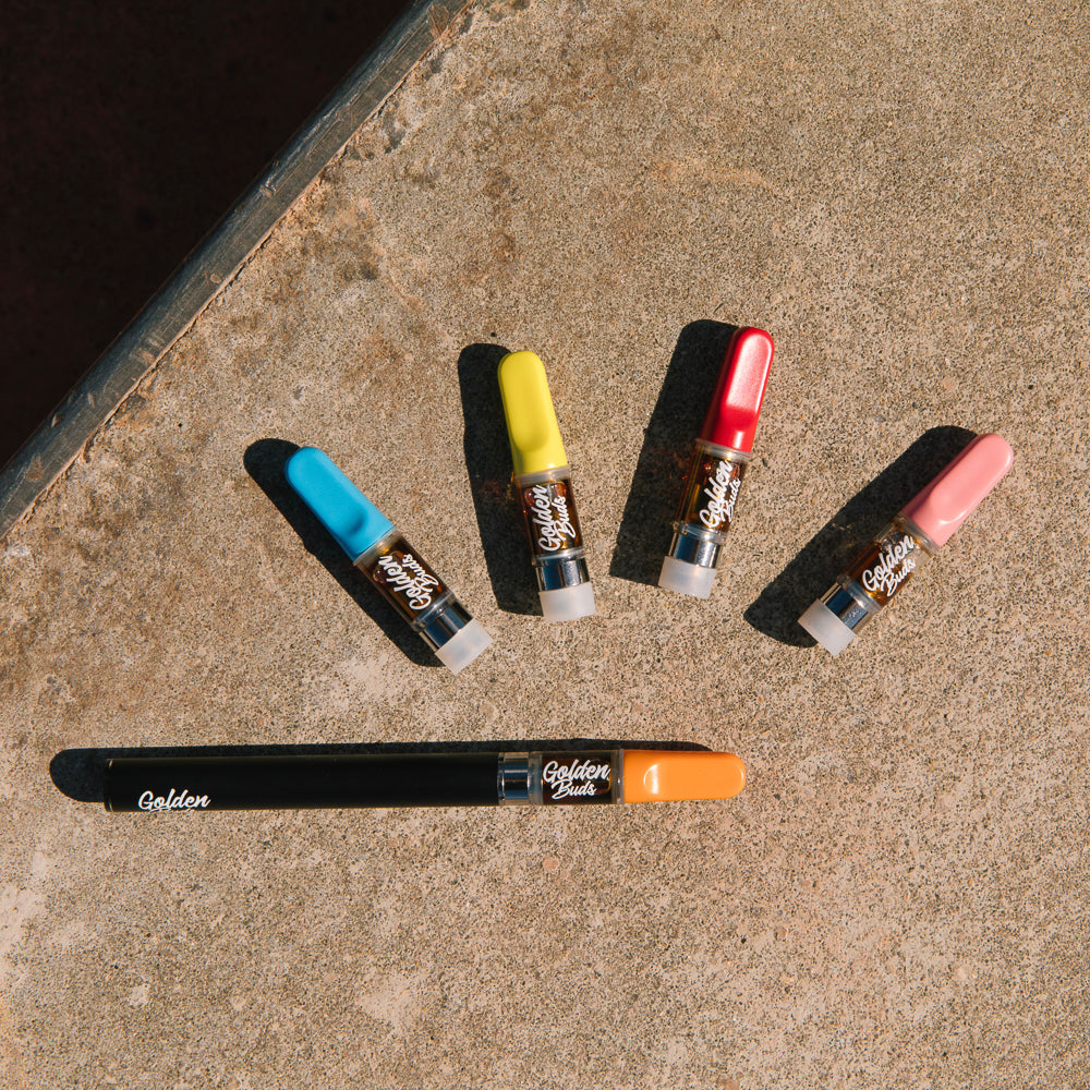 Mis en scène des cartridges au CBD