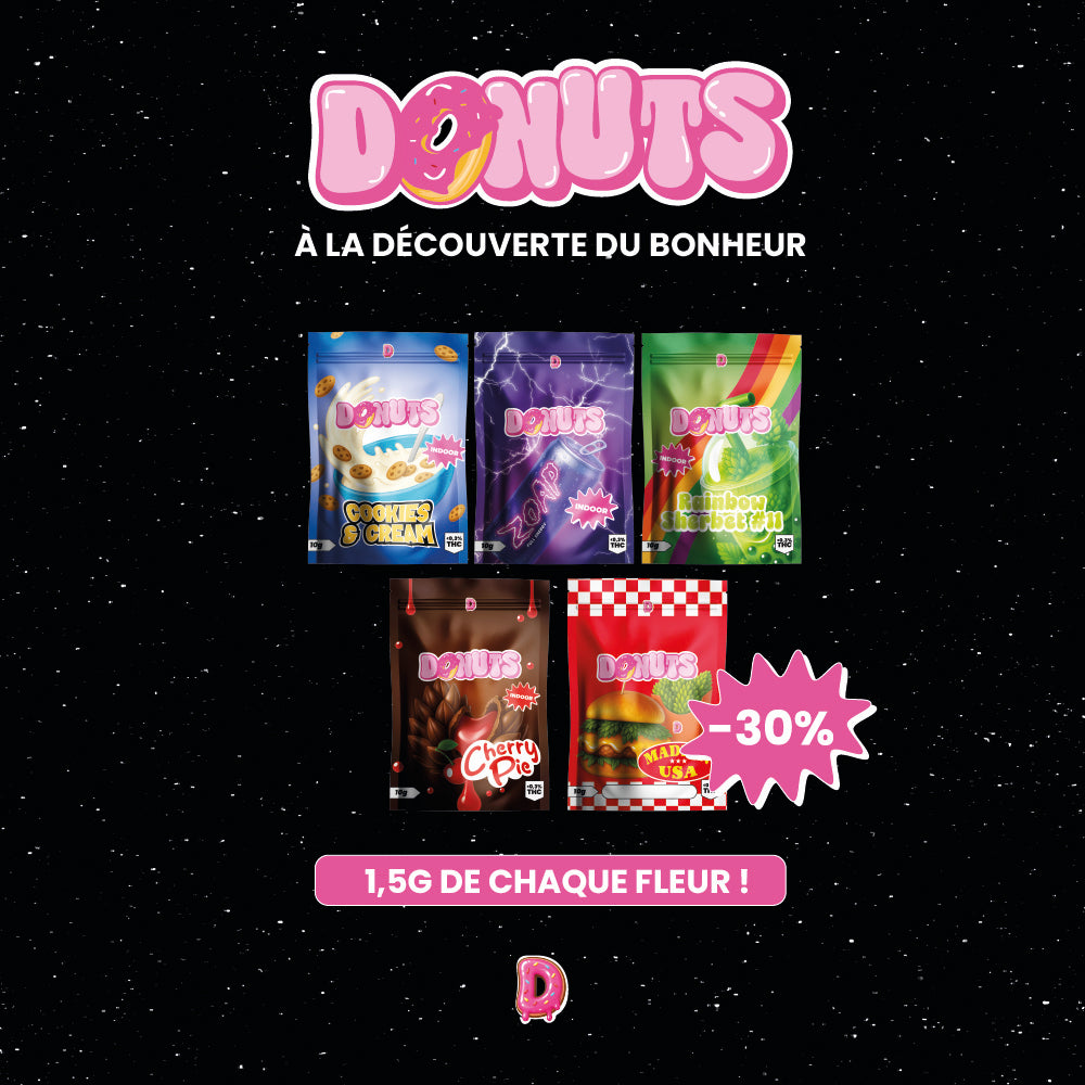 Pack découverte - 7,5g — trichomes visibles