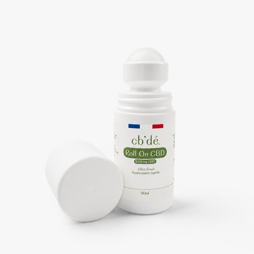 Fleur de CBD Roll On 1000mg 50ml - Marque cb'dé en haute définition
