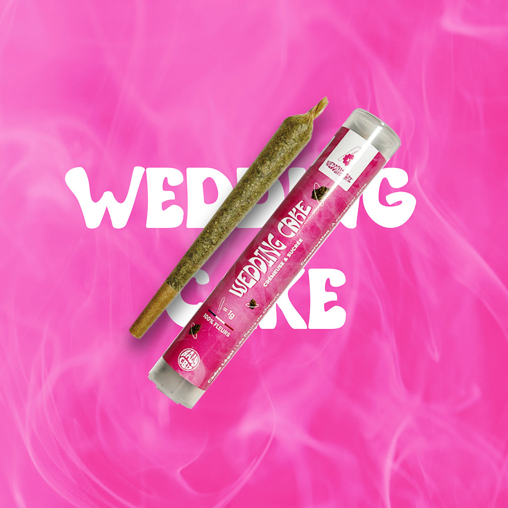 Pré-roulé CBD Wedding Cake x1