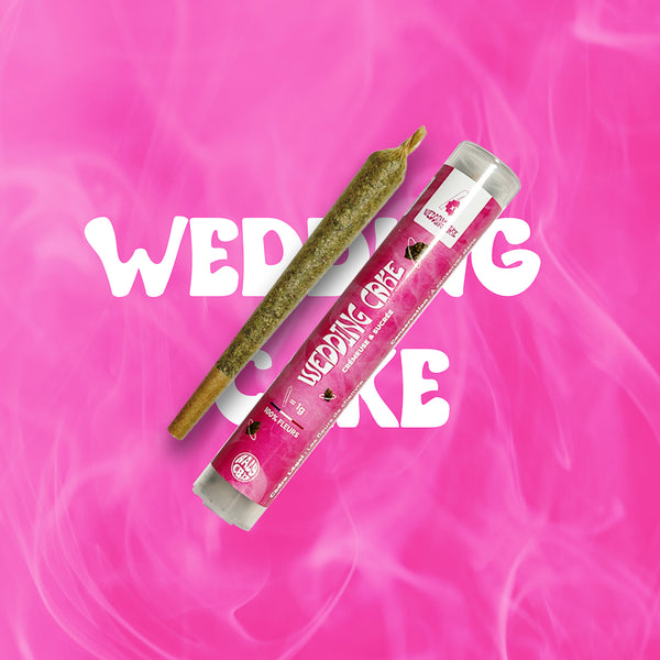 Pré-roulé CBD Wedding Cake x1