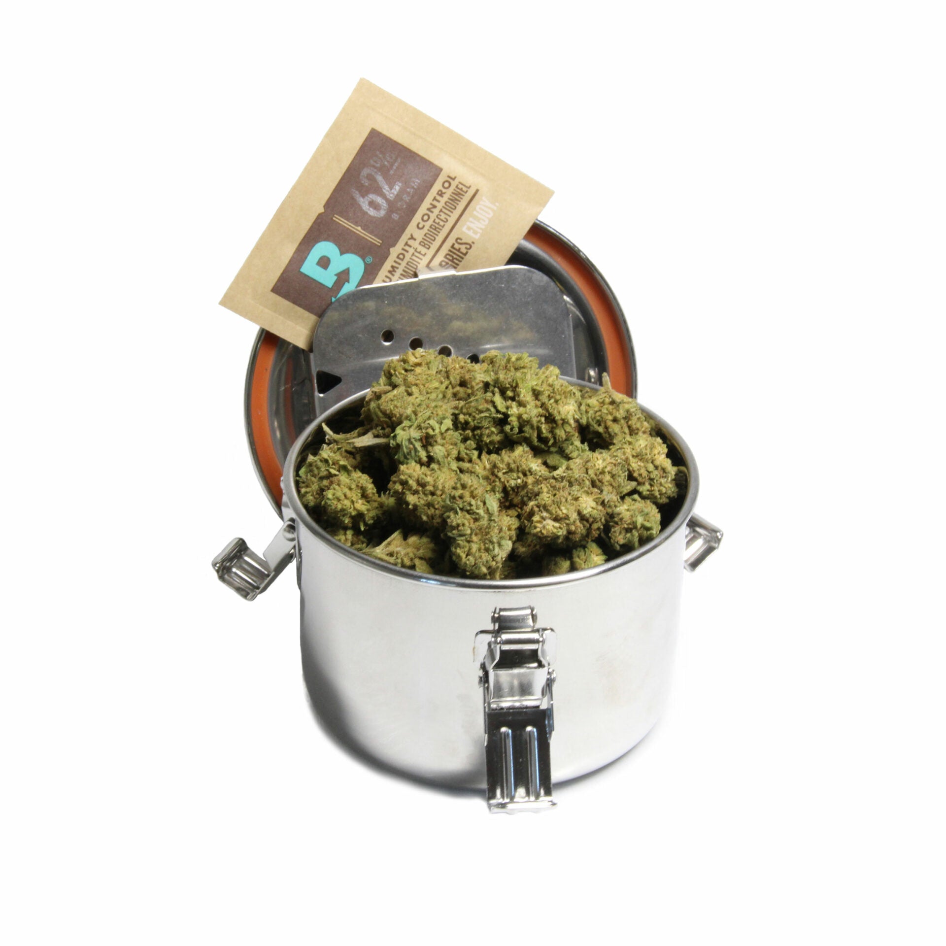Conservation des fleurs de CBD