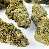Fleur de CBD Amnesia Core Cut sous un autre angle