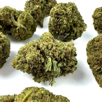 Fleur de CBD Amnesia Core Cut en macro