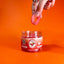 Bonbons CBD anneaux fraise visuel