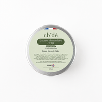 Gros plan sur Baume Musculaire 1000mg 100ml - Marque cb'dé