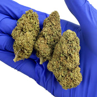 Visuel de fleur de CBD Hybride USA Cake Berry