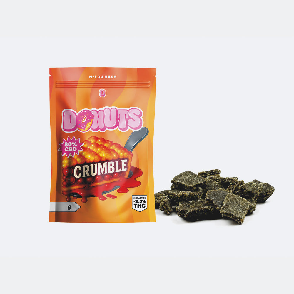 Crumble, résine de CBD à découvrir