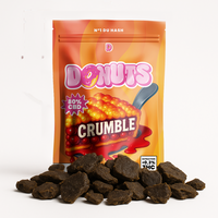 Aperçu du Crumble CBD 80%, extraction enrichie en cannabinoïdes