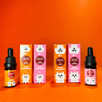Gamme complète huiles de CBD Chien & Chat
