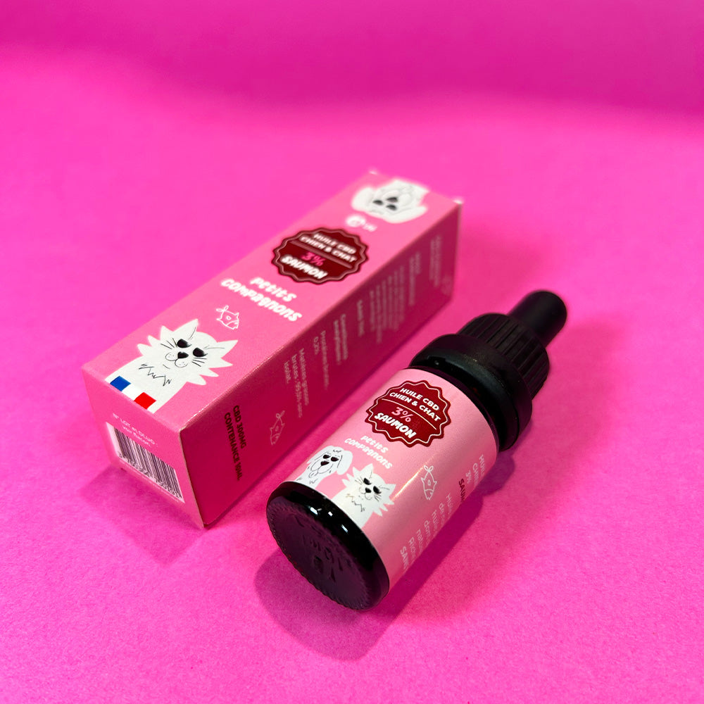 Huile de CBD pour chat 3%