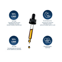 Composition de l'huile de CBD Sommeil