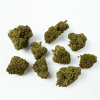 Gros plan sur fleur de CBD Small Buds Jack Herer