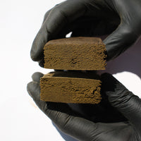 Résine CBD française Moroccan Brown texture compacte