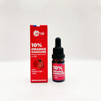 Huile de CBD arôme Orange Sanguine 10%