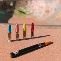 Plusieurs cartridges de CBD