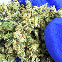 Vue rapprochée de Trim - Mix de miettes de pas cher CBD